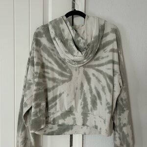 Tie-Dye Green Women's Hoodie heavy warm